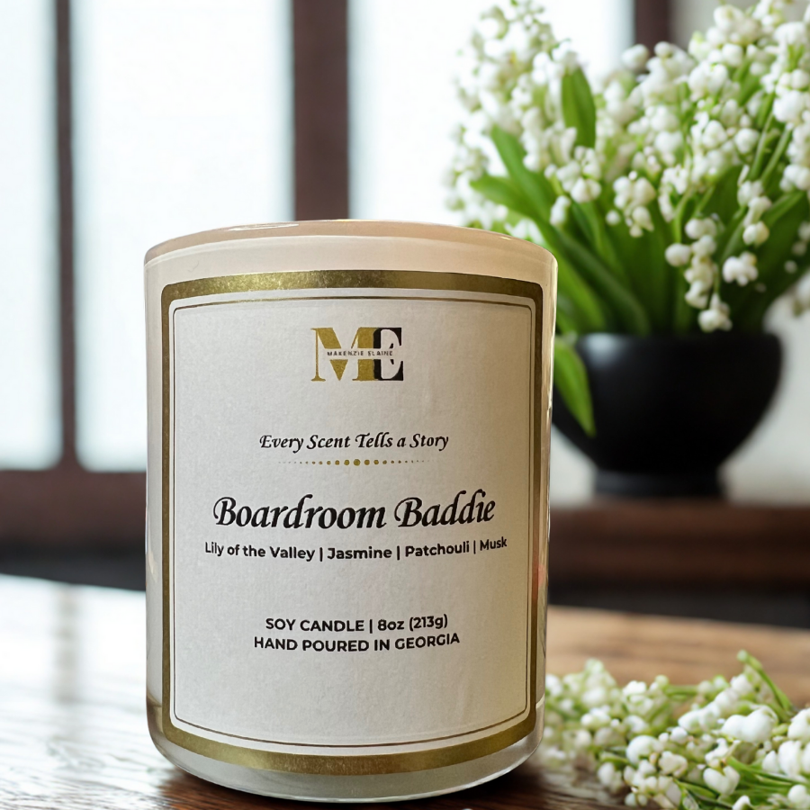 Boardroom Baddie Hand Poured Soy Candle