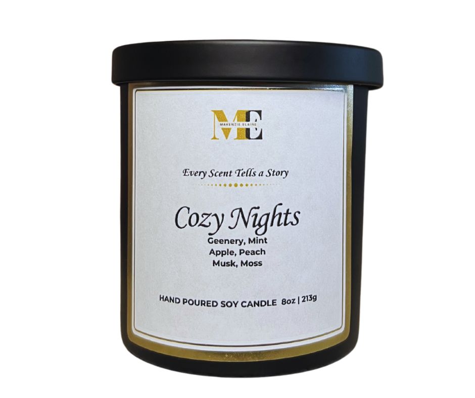 Cozy Nights Hand Poured Soy Candle