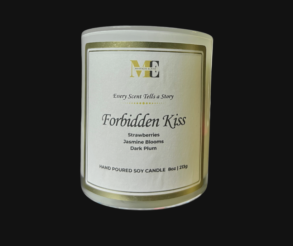 Forbidden Kiss Hand Poured Soy Candle