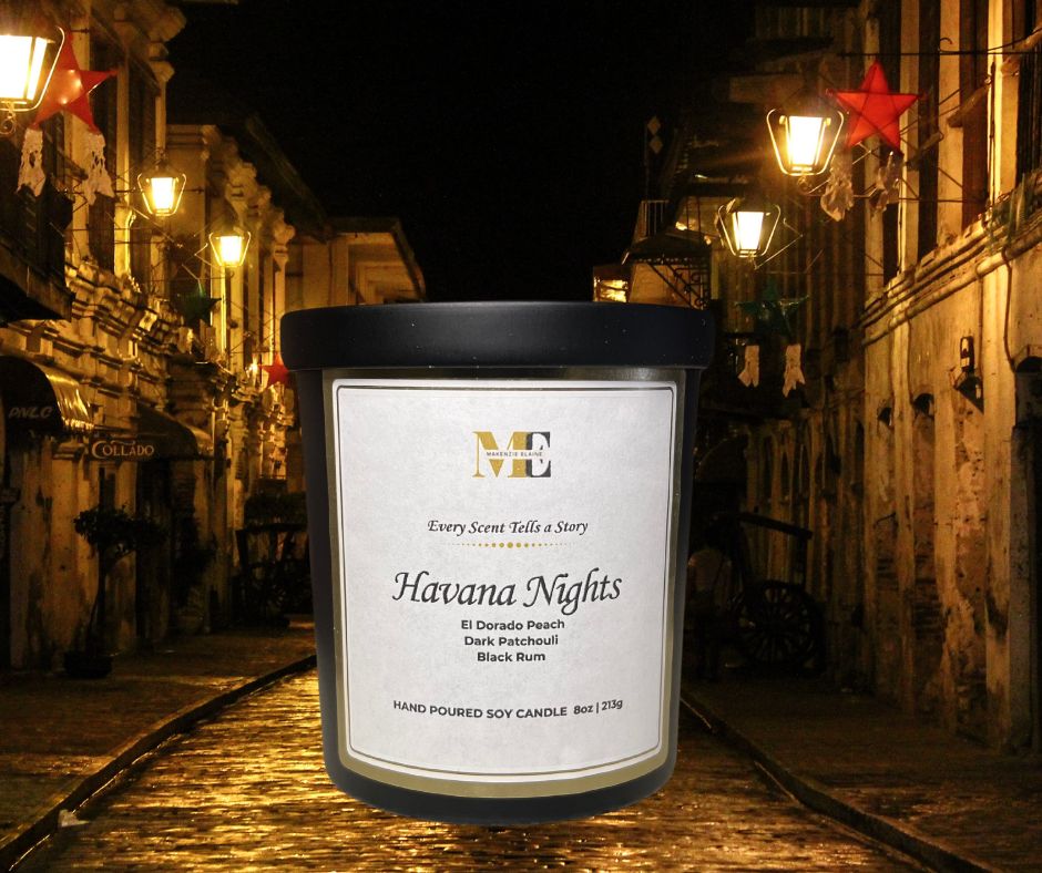 Havana Nights Hand Poured Soy Candle
