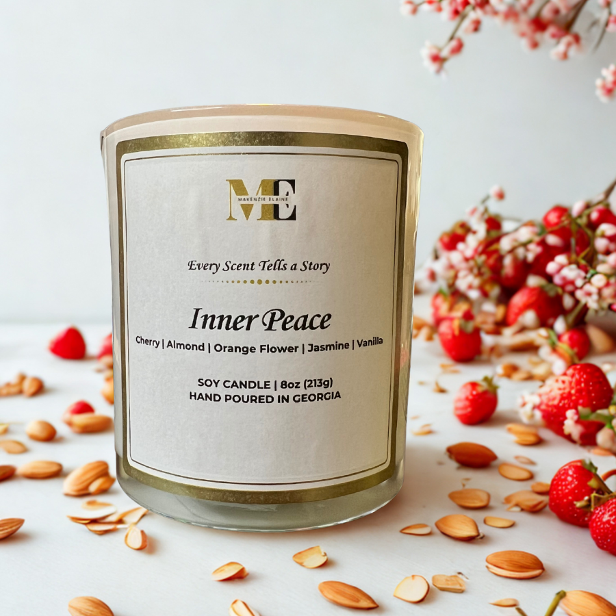 Inner Peace Hand Poured Soy Candle