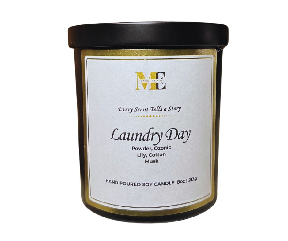 Laundry Day Hand Poured Soy Candle