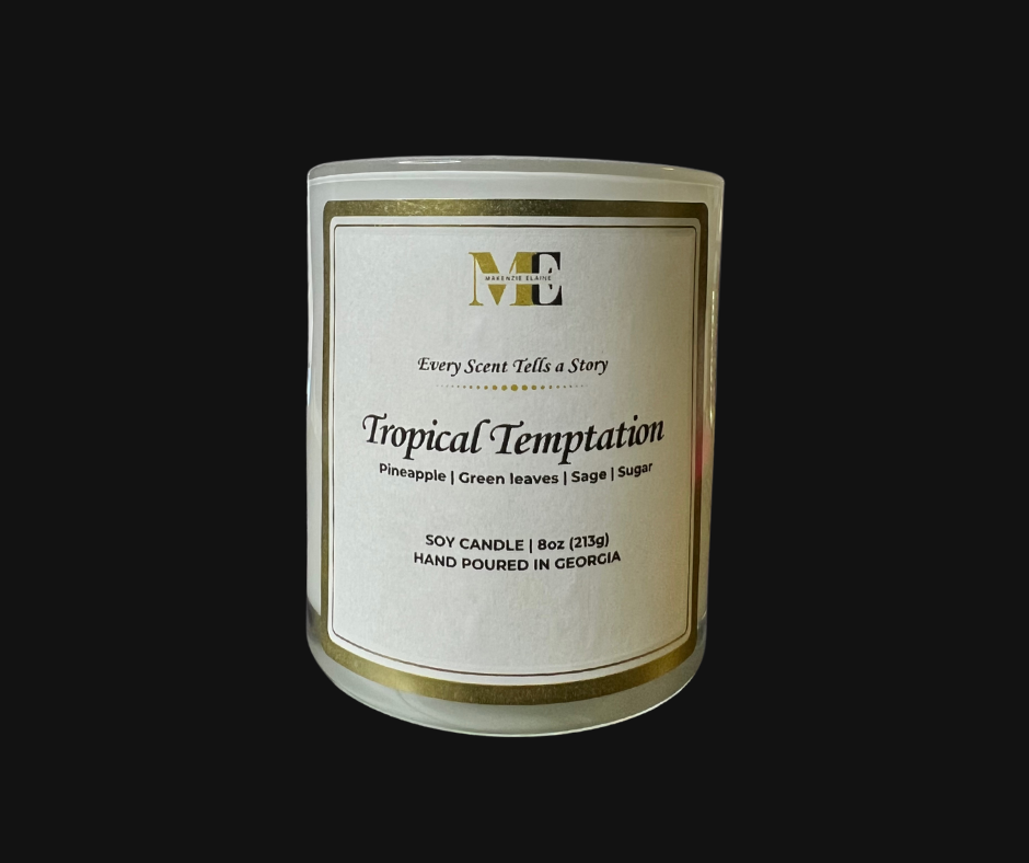 Tropical Temptation Hand Poured Soy Candle