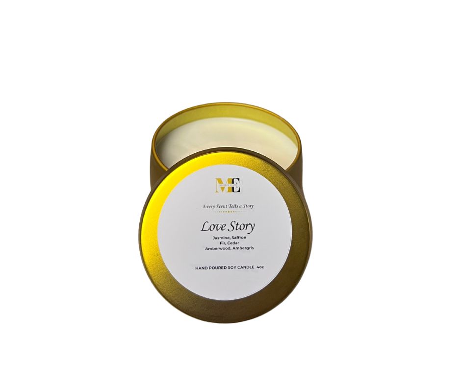 Love Story Hand Poured Soy Candle
