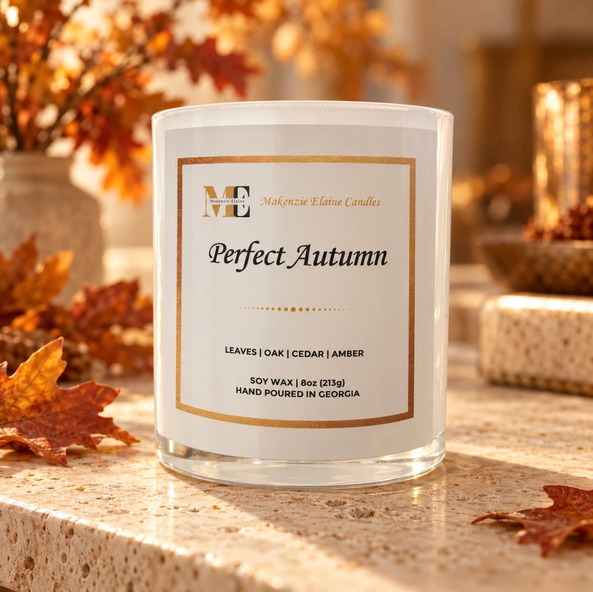 Perfect Autumn Hand Poured Soy Candle