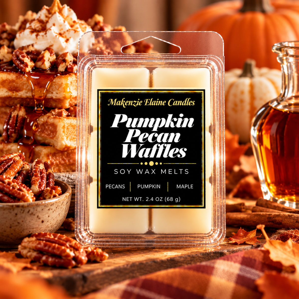 Pumpkin Pecan Waffles Soy Wax Melts