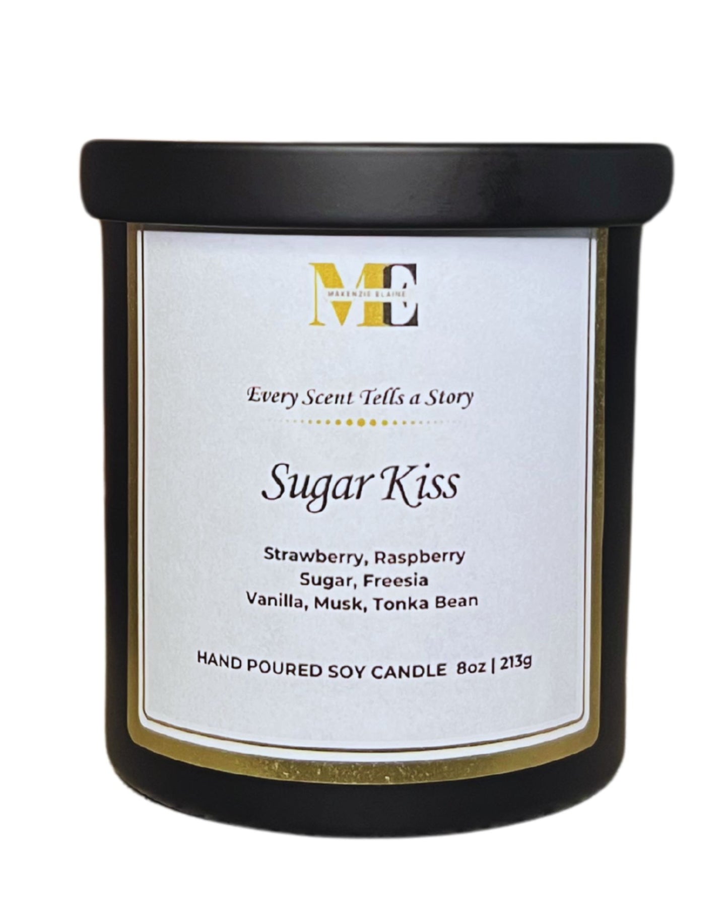 Sugar Kiss Hand Poured Soy Candle