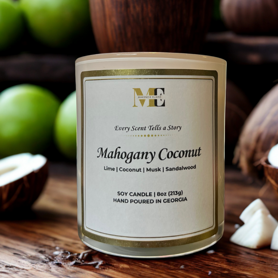 Pink Warrior Hand Poured Soy Candle