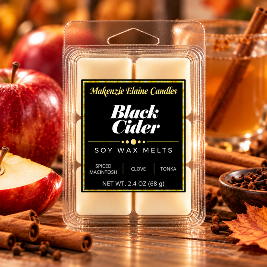 Black Cider Soy Wax Melts