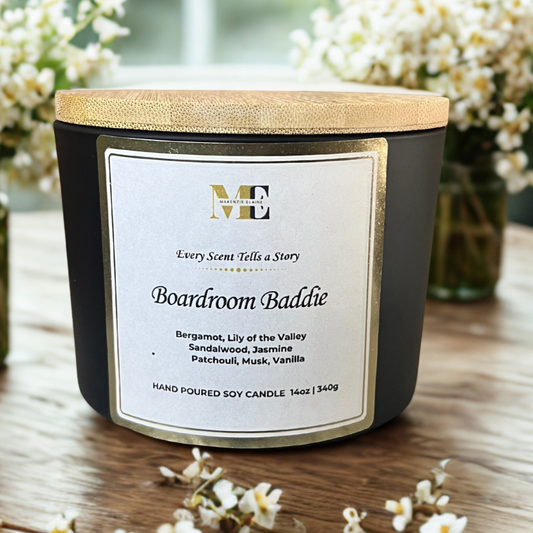 Boardroom Baddie 3-Wick Hand Poured Soy Candle