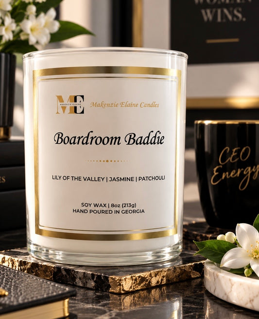 Boardroom Baddie Hand Poured Soy Candle
