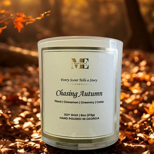 Chasing Autumn Hand Poured Soy Candle