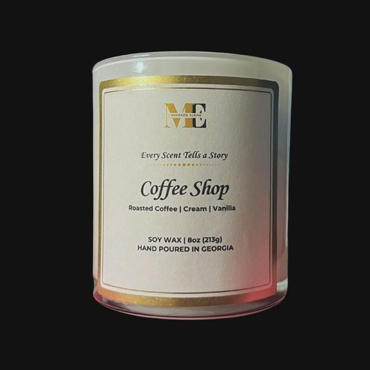 Coffee Shop Hand Poured Soy Candle