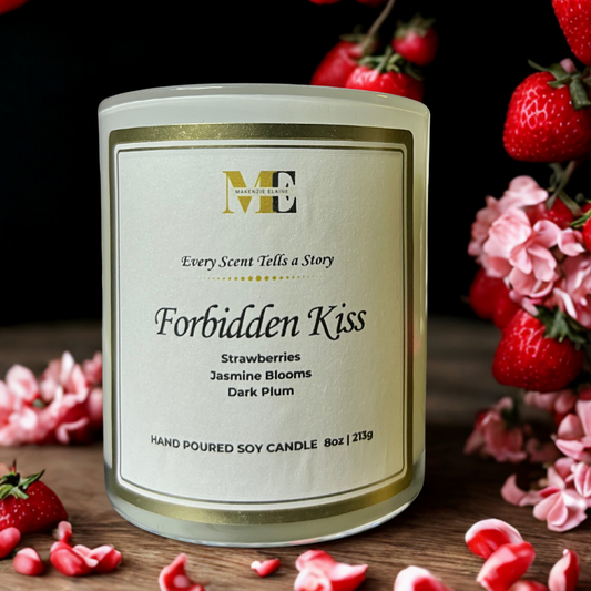 Forbidden Kiss Hand Poured Soy Candle