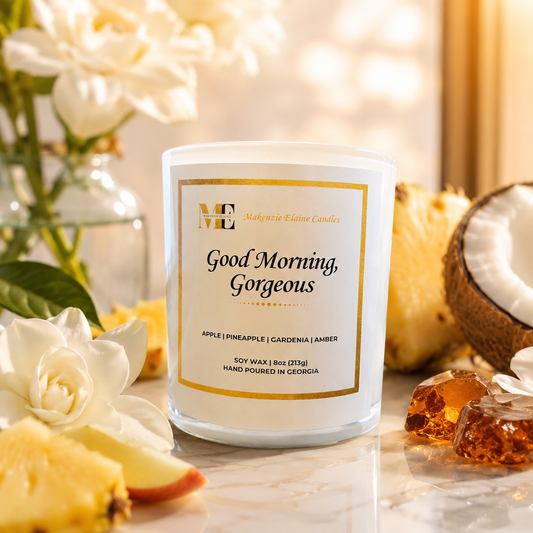 Good Morning, Gorgeous Hand Poured Soy Candle