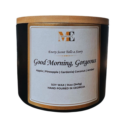 Good Morning, Gorgeous 3-Wick Hand Poured Soy Candle