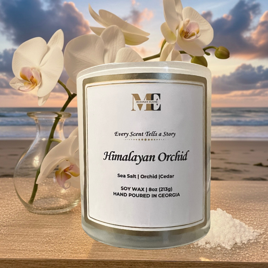 Himalayan Orchid Hand Poured Soy Candle