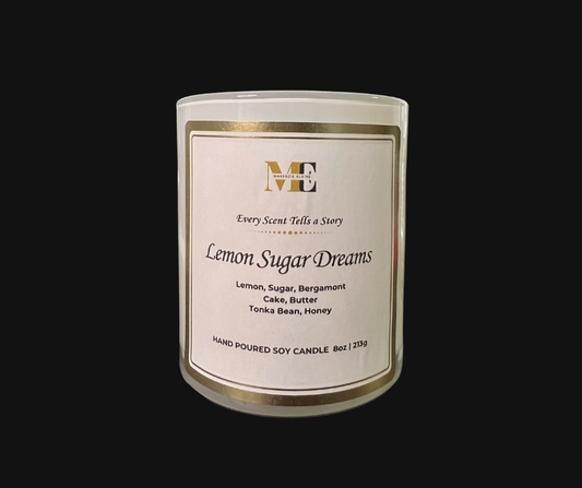 Lemon Sugar Dreams Hand Poured Soy Candle
