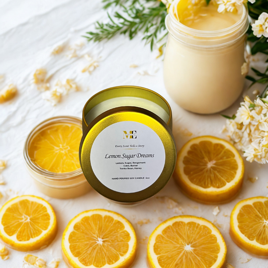Lemon Sugar Dreams Hand Poured Soy Candle