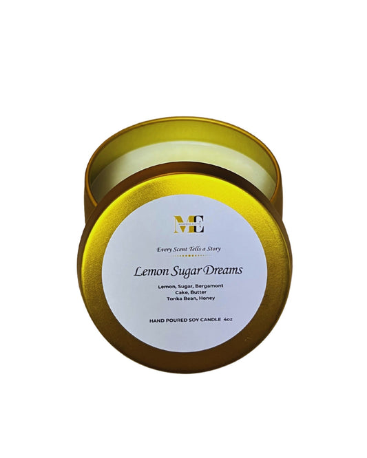 Lemon Sugar Dreams Hand Poured Soy Candle