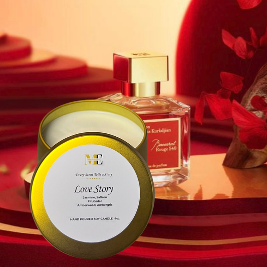 Love Story Hand Poured Soy Candle