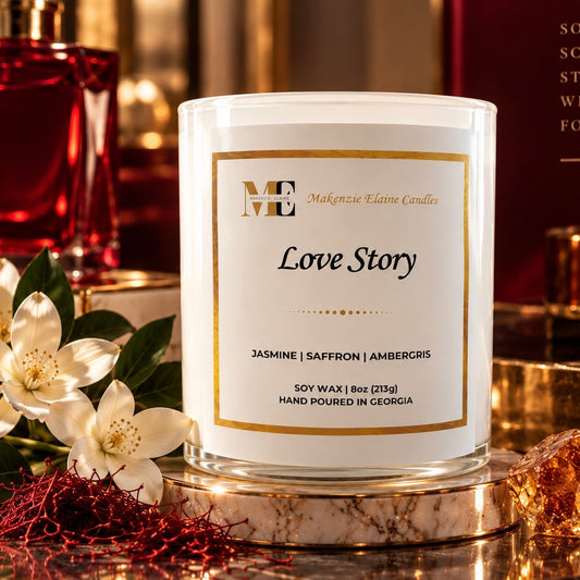 Love Story Hand Poured Soy Candle