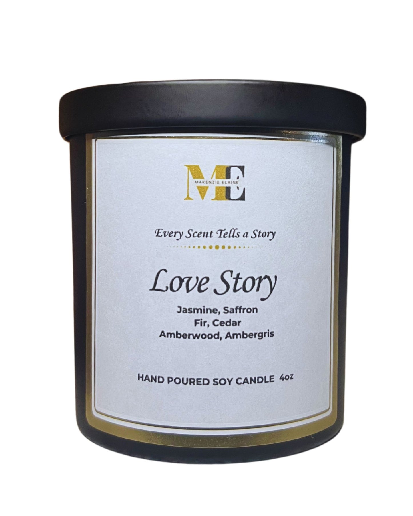 Love Story Hand Poured Soy Candle