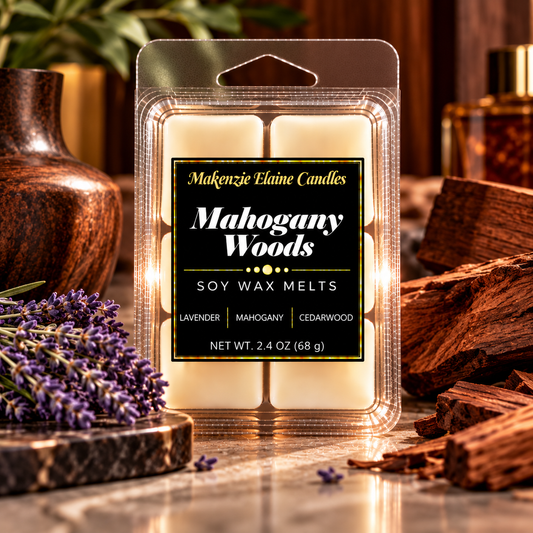 Mahogany Woods Soy Wax Melts