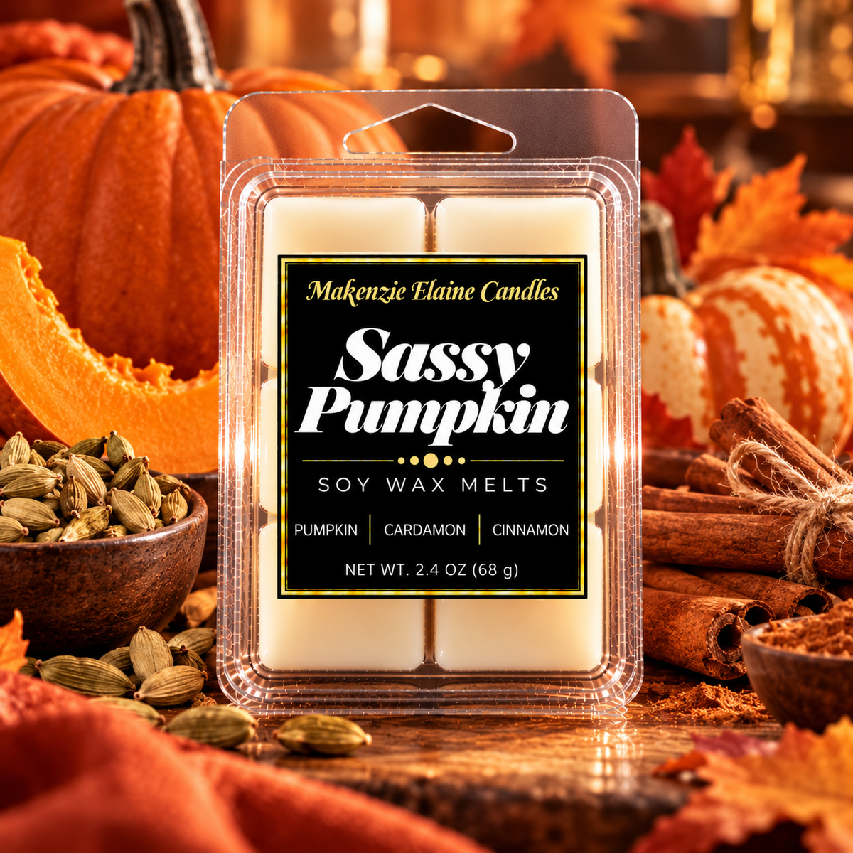 Sassy Pumpkin Soy Wax Melts