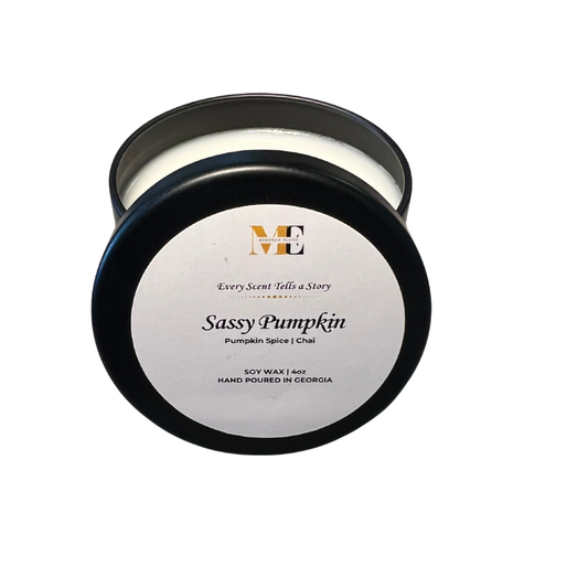 Sassy Pumpkin Cream Hand Poured Soy Candle