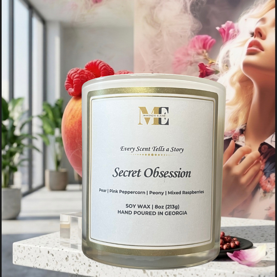 Secret Obsession Hand Poured Soy Candle