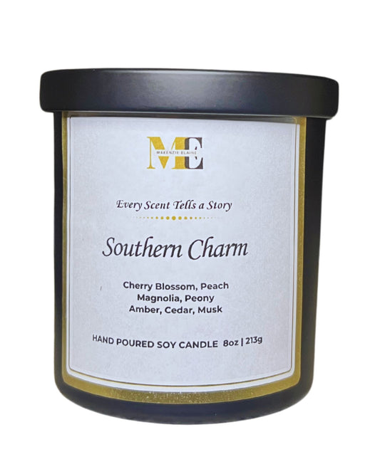 Southern Charm Hand Poured Soy Candle