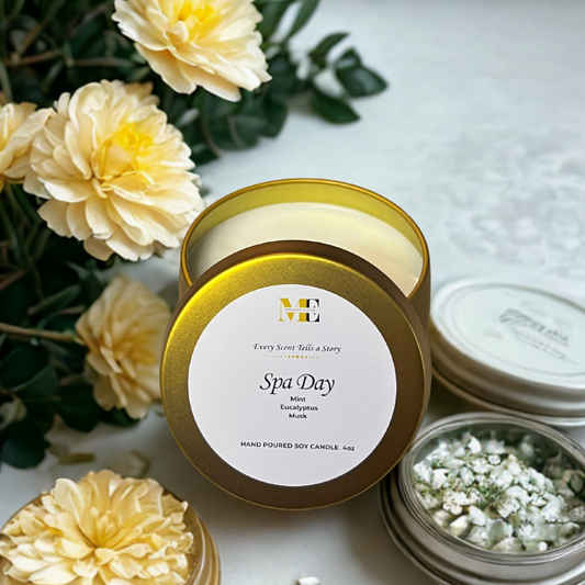 Spa Day Hand Poured Soy Candle