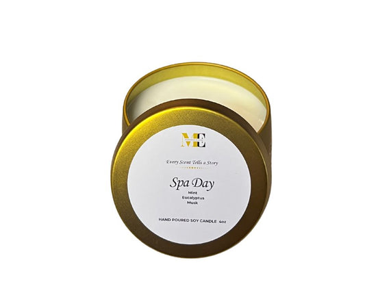 Spa Day Hand Poured Soy Candle