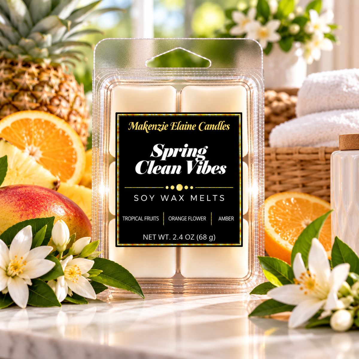 Spring Clean Vibes Soy Wax Melts