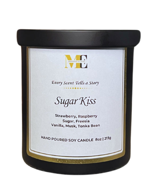 Sugar Kiss Hand Poured Soy Candle