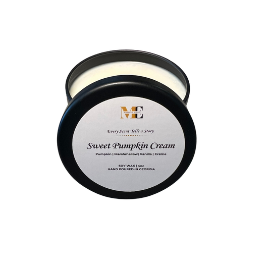 Sweet Pumpkin Cream Hand Poured Soy Candle