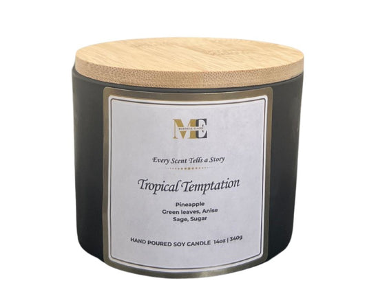 Tropical Temptation 3-Wick Hand Poured Soy Candle