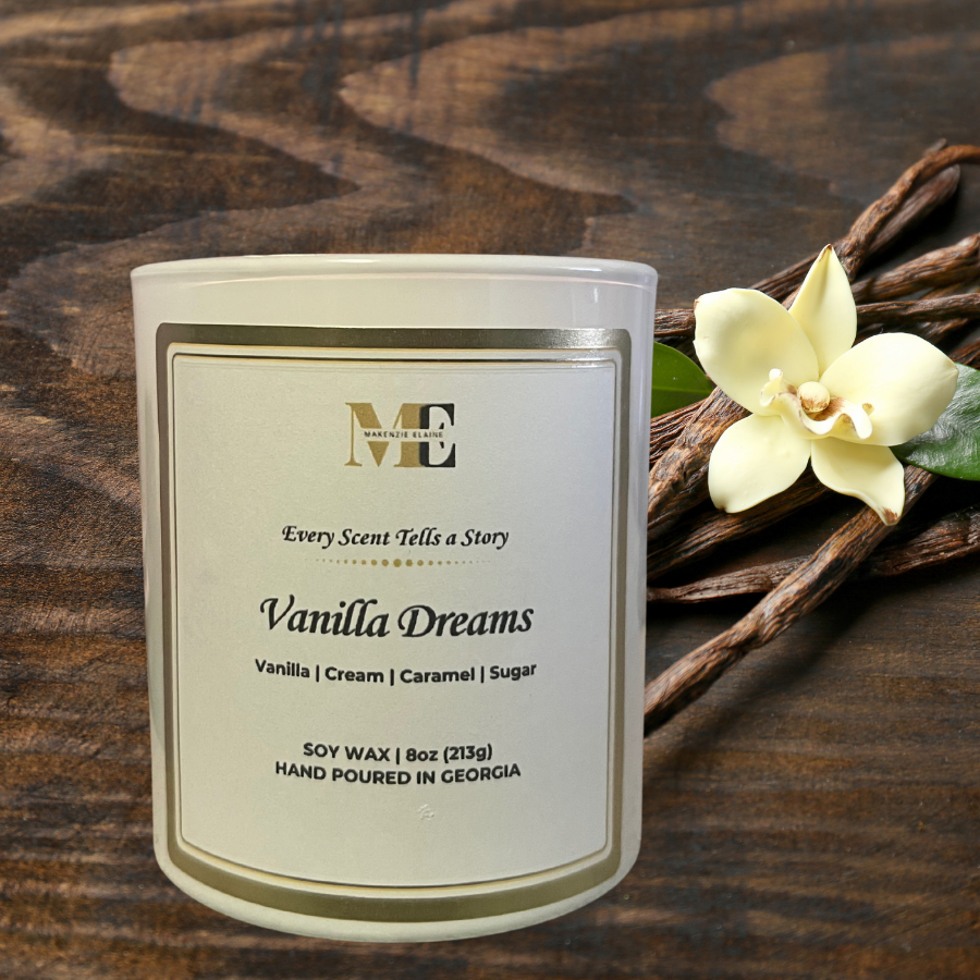Vanilla Dreams Hand Poured Soy Candle