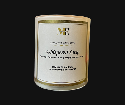 Whispered Luxe Hand Poured Soy Candle