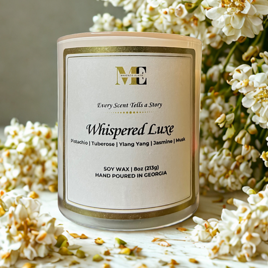 Whispered Luxe Hand Poured Soy Candle