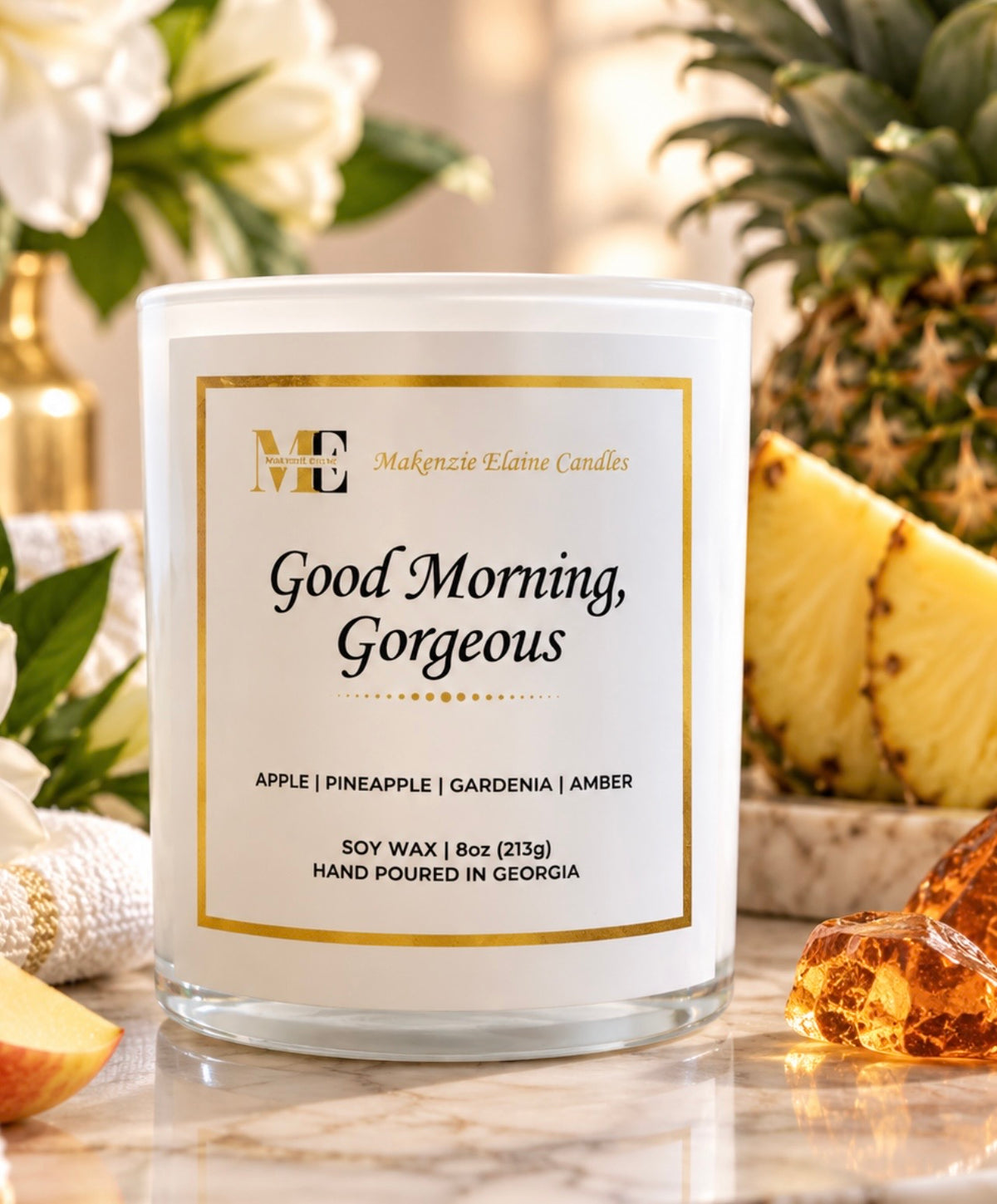 Good Morning, Gorgeous Hand Poured Soy Candle