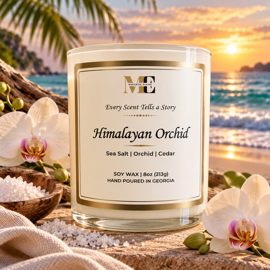 Himalayan Orchid Hand Poured Soy Candle