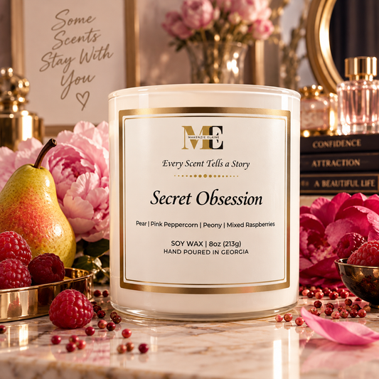 Secret Obsession Hand Poured Soy Candle