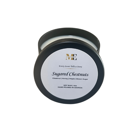 Sugared Chestnuts Hand Poured Soy Candle