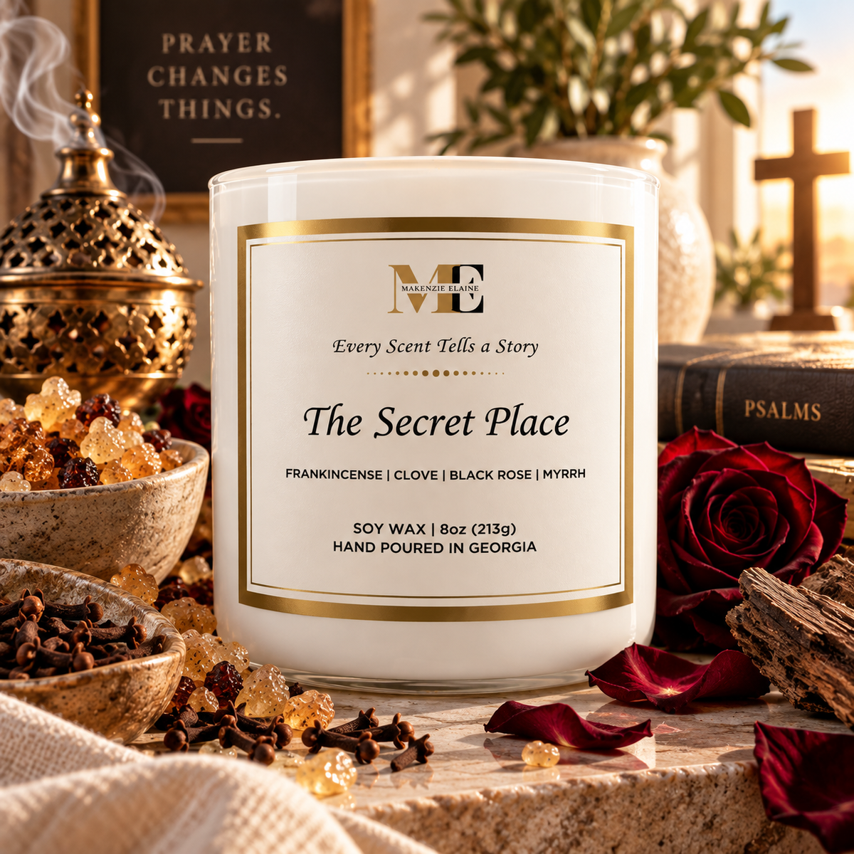 The Secret Place Hand Poured Soy Candle